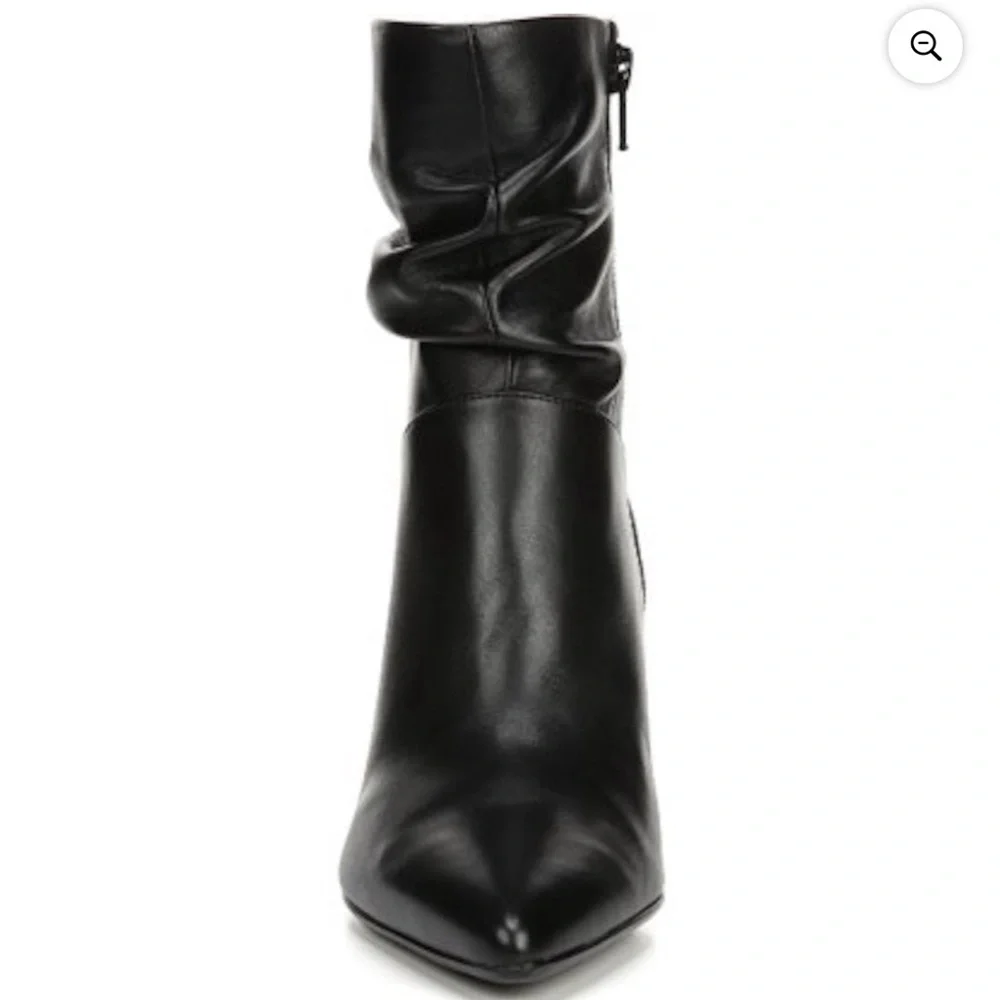 COPY - Naturalizer Hollace slouchy leather chunky ankle booties - Picture 4 of 6